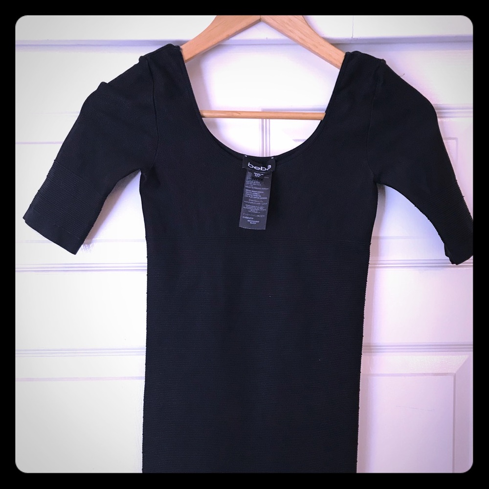 Bebe bodycon stretch mini dress